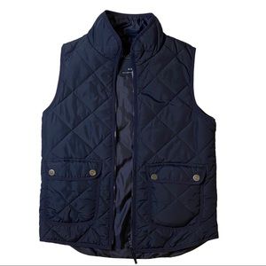 Aeropostale Men’s Medium Navy Blue Puffer Vest